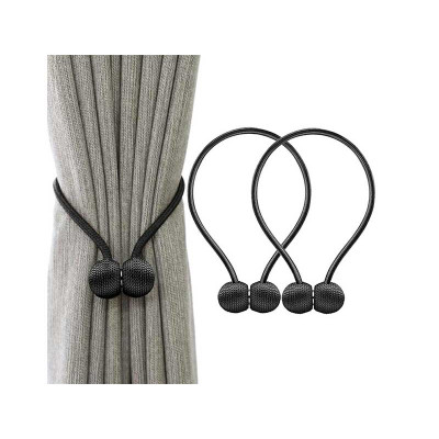 Black curtain clip set of 2 pcs